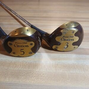 Power Built Citation #1, #3, #5 golf clubs